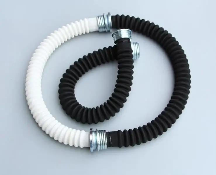 0.5M, 1M, 5M, 40MM Interface Gas Mask Snorkel Wear Resistant Anti-Aging Gas Mask and Filter Connecting Pipe