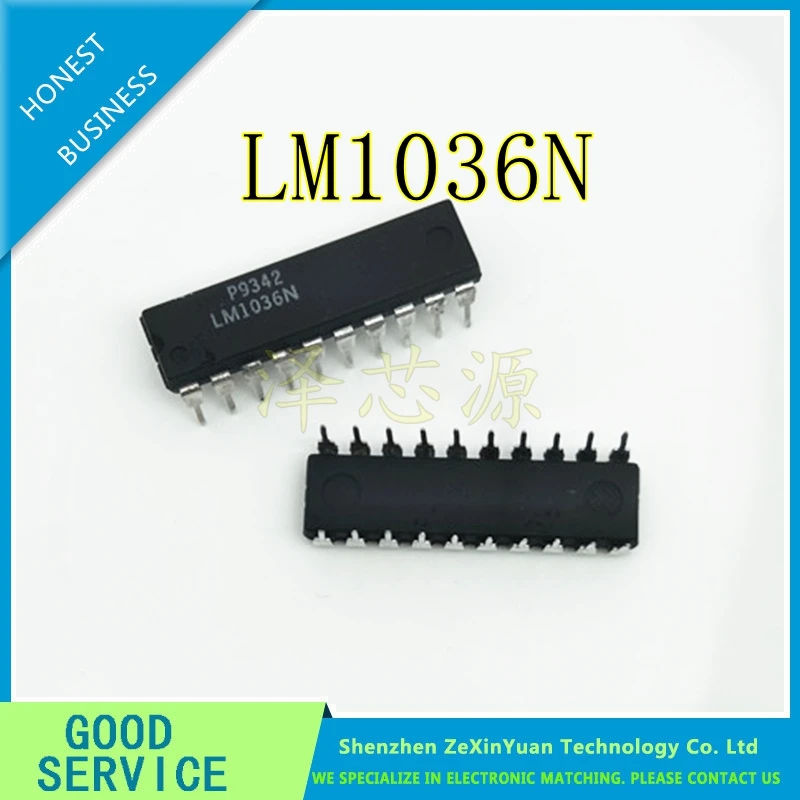 1 peça lm1036n lm1036 1036n dip-20 melhor qualidade