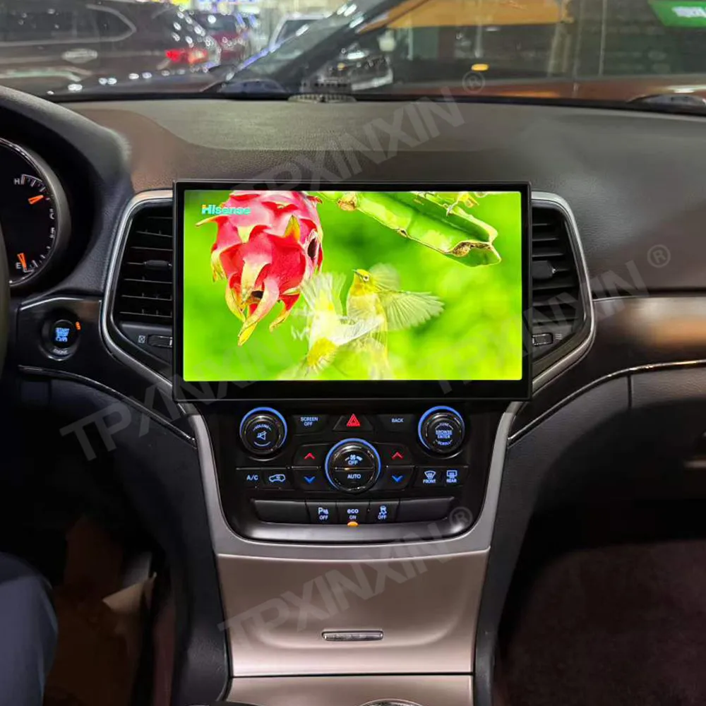 11.6 Inch QLED Touch Screen Android 13.0 Car Radio For Jeep Grand Cherokee 2014-2018 Wirless Carplay GPS Navi Multimedia Player