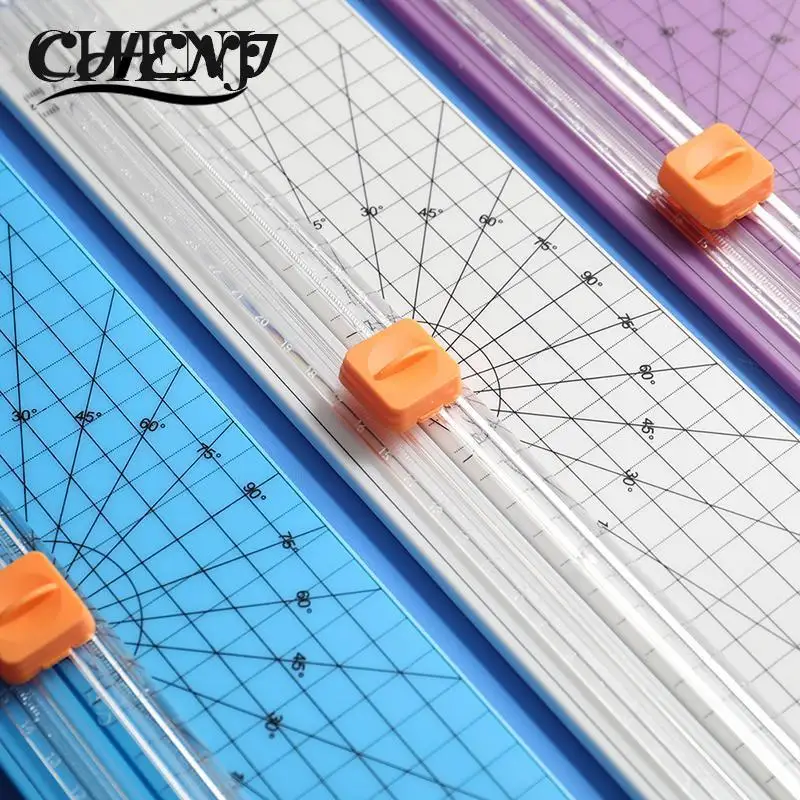 1Pcs A4 Paper Cutter Precision Paper Photo Trimmers Cutter Scrapbook Trimmer Lightweight Cutting Mat Machine for Office School