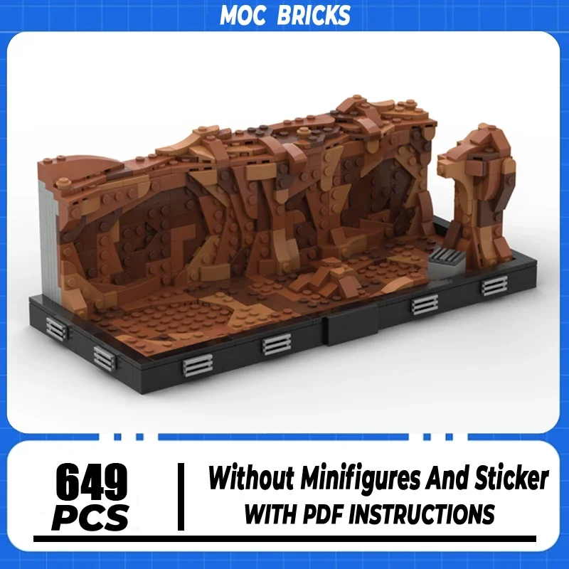 

Star Movie Moc Building Blocks First Battle Model Technology Famous Scenes Bricks DIY Assembly Construction Toy Holiday Gift