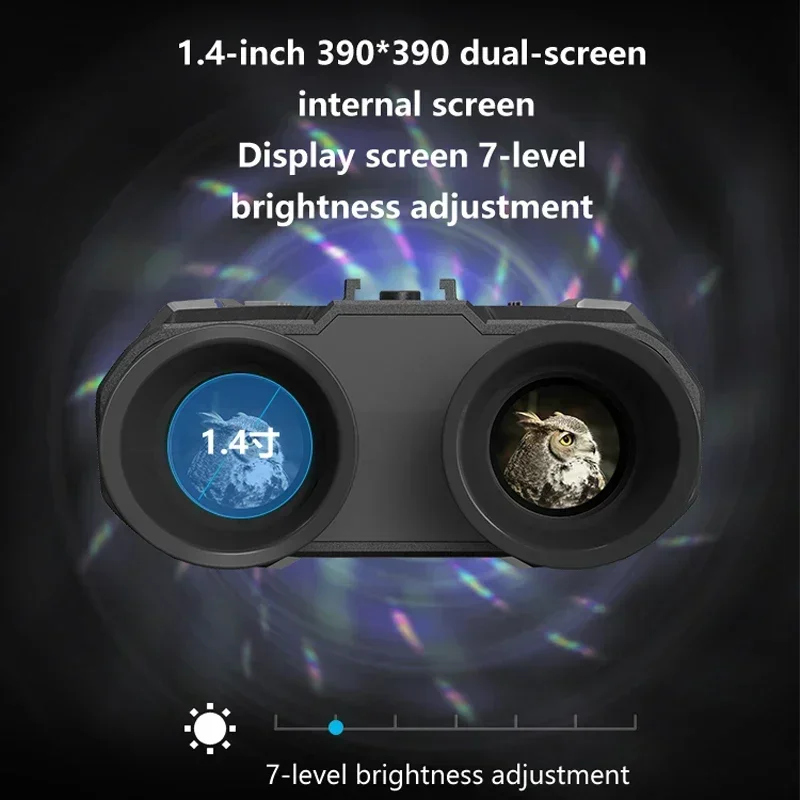 NV8000 HD Digital Tactical Helmet Night Vision Telescope Binocular Infrared Headset Night Vision 3D Display of Hunting Tactics