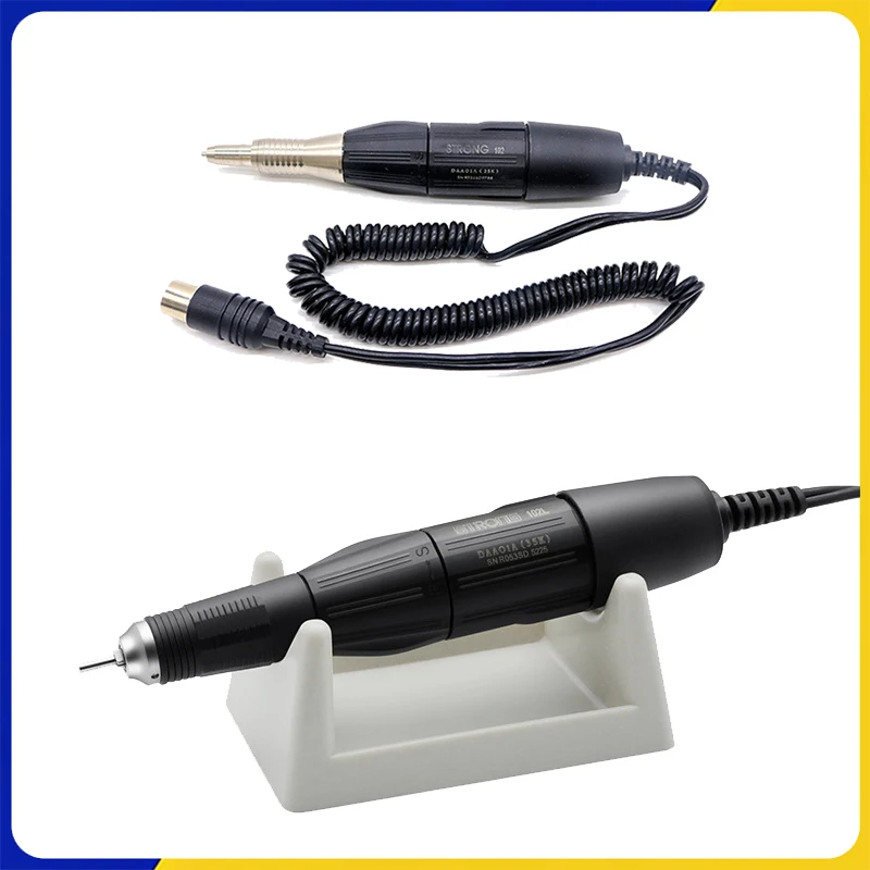 

STRONG 102/102L dental grinding and polishing machine brushed micromotor is suitable for grinding and polishing tooth surface.