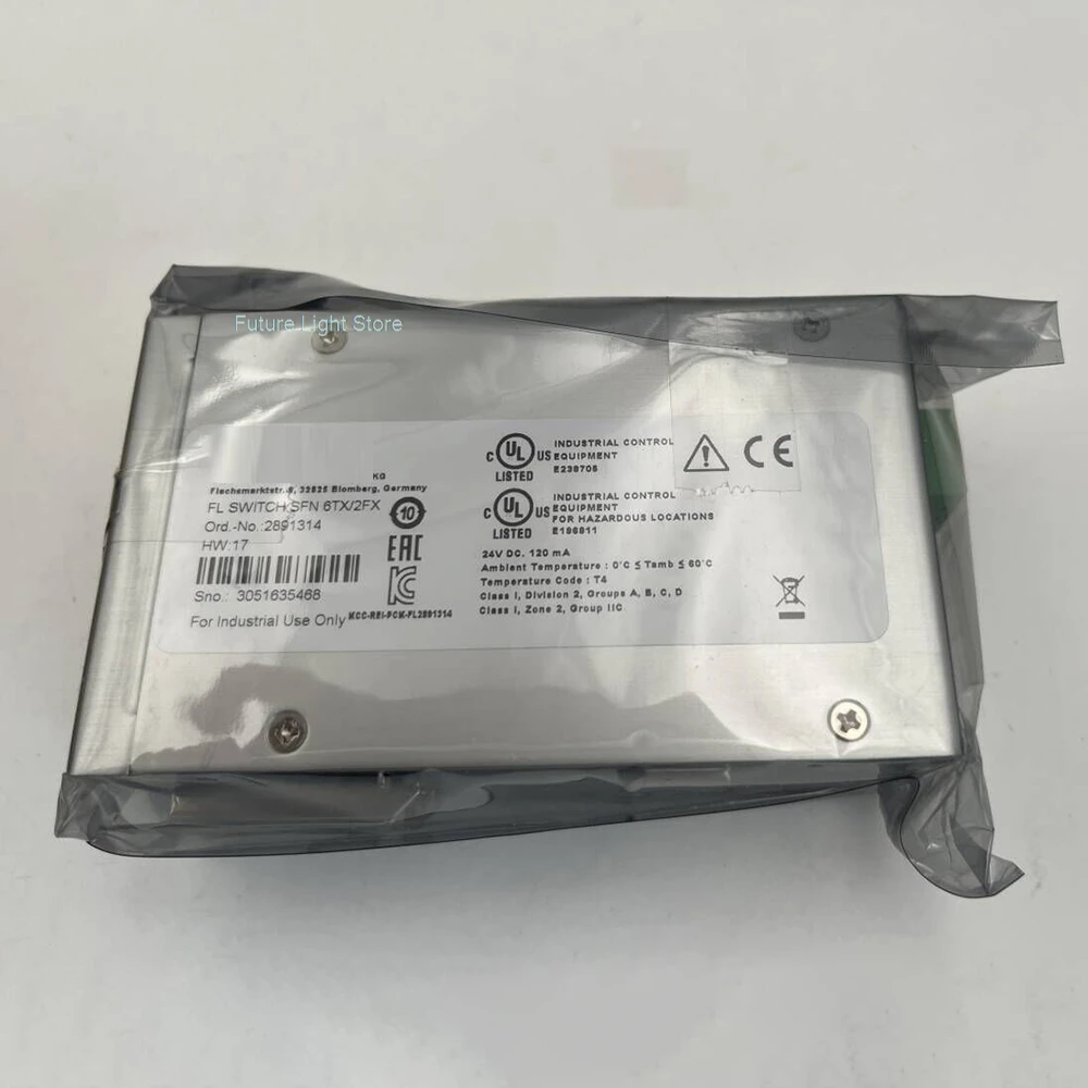 

Промышленный коммутатор Ethernet 2891314 Для Phoenix FL SWITCH SFN 6TX/2FX- 2891314