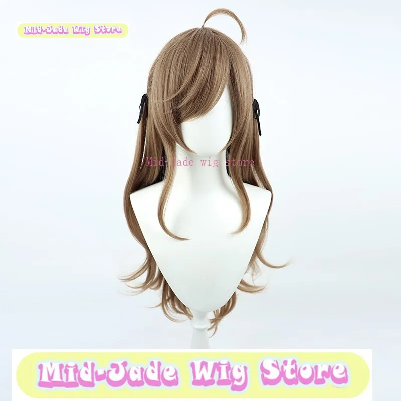 

Mid-jade Wig Store Nijisanji Kanae Genderbend Cosplay Wig Anime Game Role-playing Halloween Party Costume Props Synthetic Hair