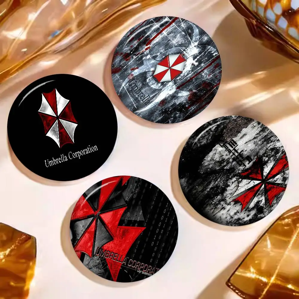 R-resident E-evil Umbrella Us TroopsS Anime Brooches Cute Cartoon Badge Jacket Jeans Lapel Pin Gift Accessorie