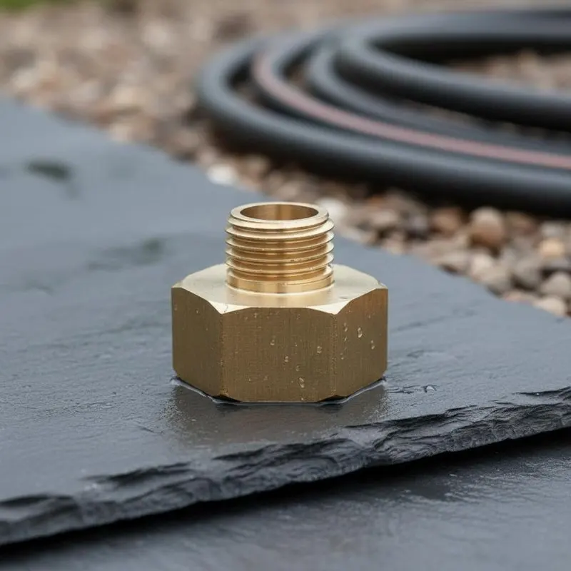 Brass Reducer Adapter Brass Pipe Reducer Male Female Pipe Connector Leak-Secure NPT Thread Adapter Robust Duty