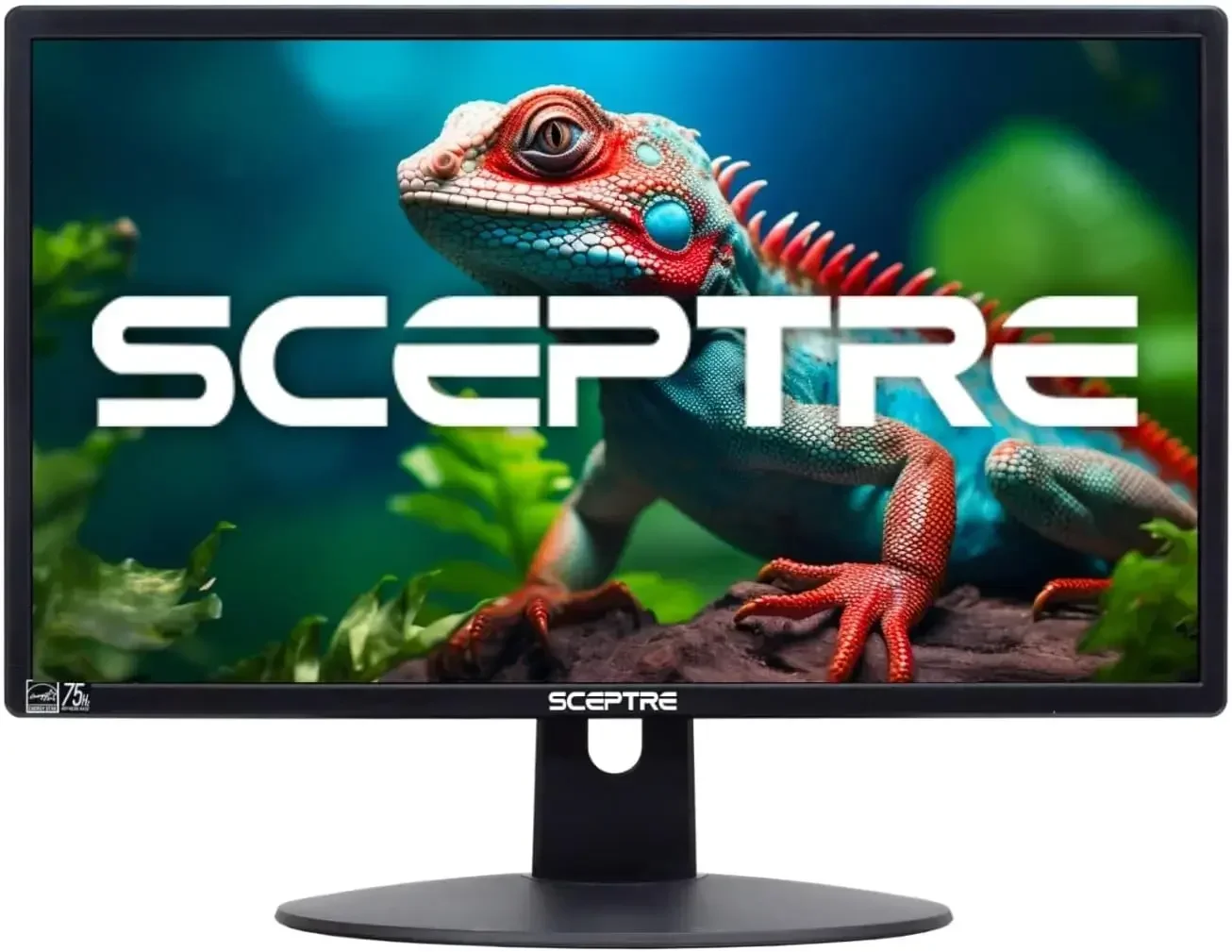 NEW.1600x900 75Hz Ultra Thin LED Monitor 2x HDMI VGA Built-in Speakers, Machine Black Wide Viewing Angle 170°