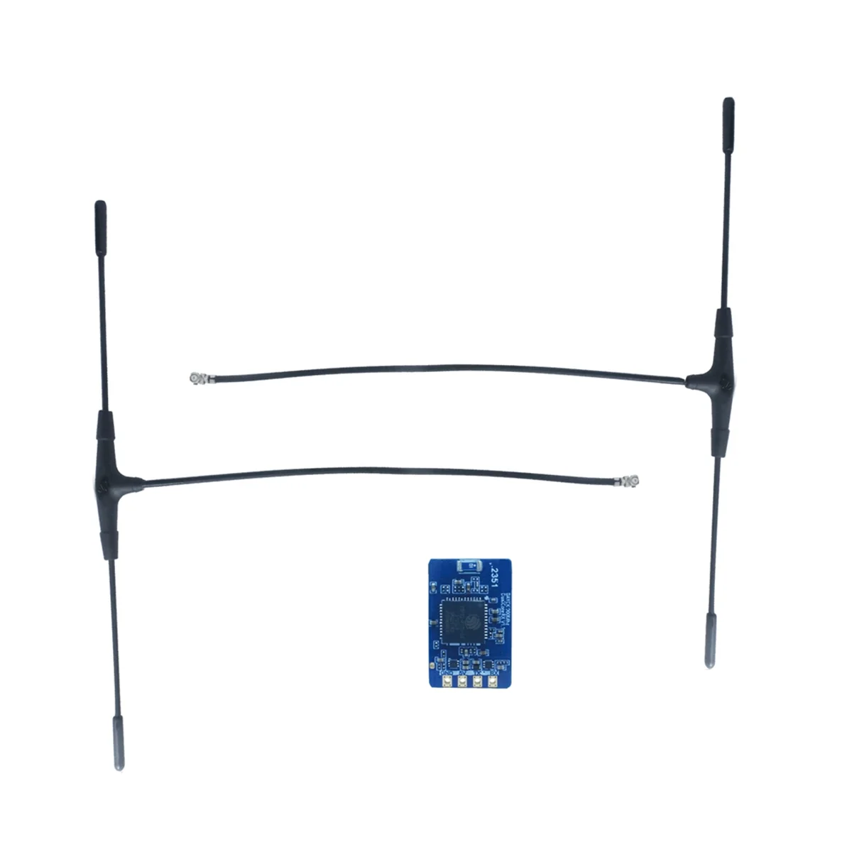 

T06C-915Mhz 868MHz ELRS RX Diversity Receiver Dual Core RX TCXO Dual Antenna for FPV Long Rang Racing Drone B