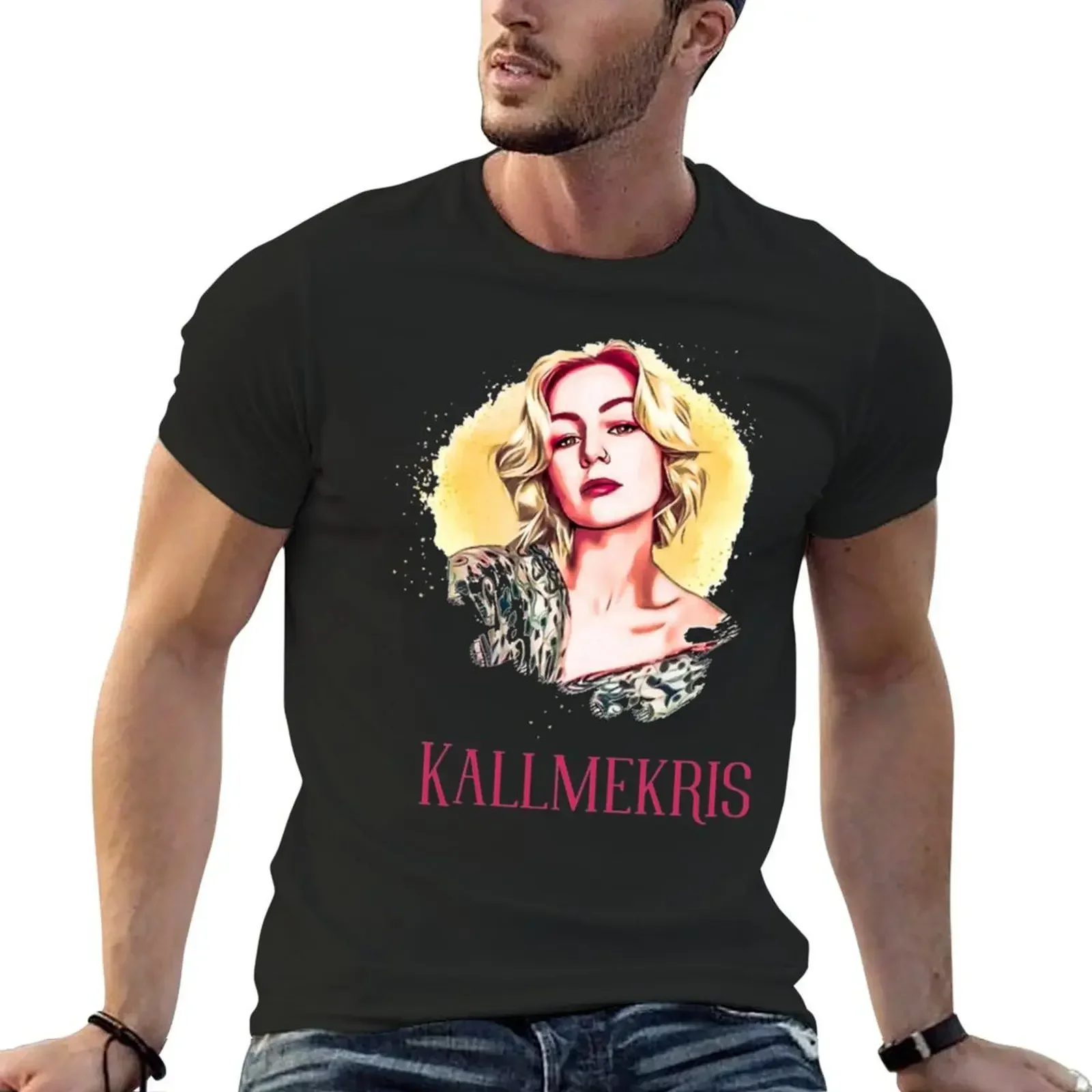 Retro Kallmekris T-Shirt animal prinfor boys anime stuff mens big and tall t shirts