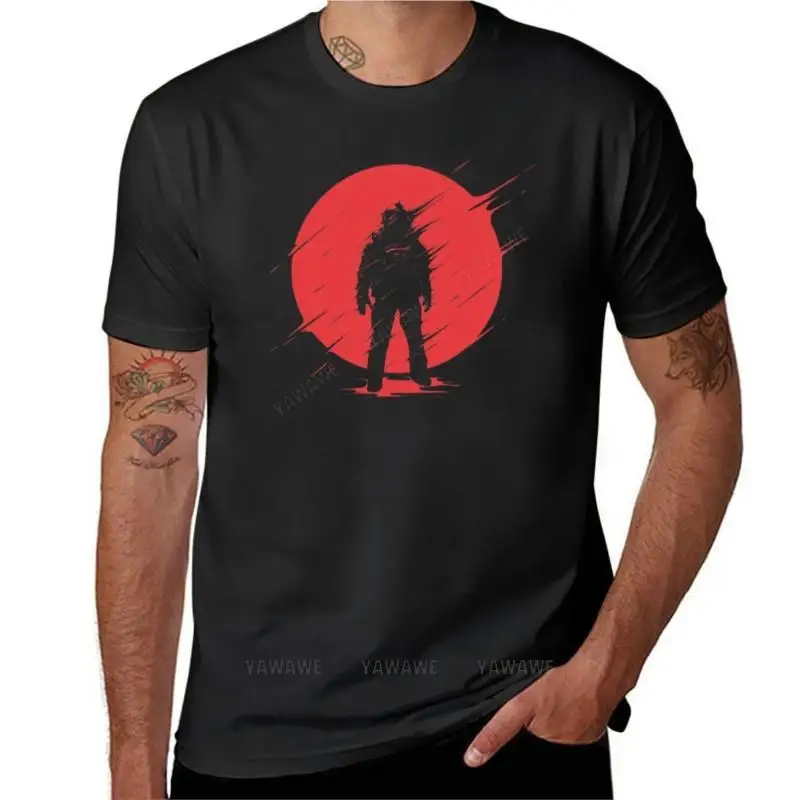 Red Sphere T-Shirt summer clothes anime clothes tees men t shirts teenagers black t-shirt summer