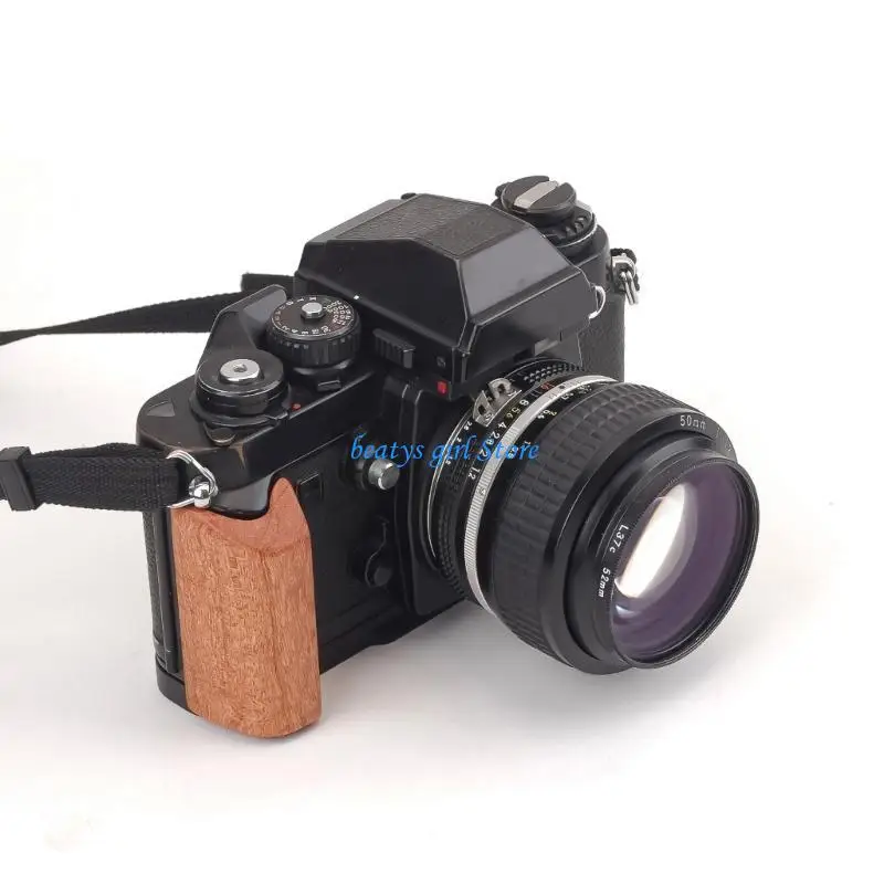 

C7AB Handgrip L Grip Quick Release Plate Hot Shoe Cover Grip Tripod