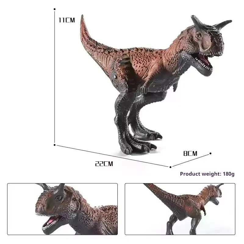 Groot formaat Tyrannosaurus Rex beeldje massief kunststof gesimuleerd dinosaurusmodel desktop ornament collectie kind speelgoed geschenken