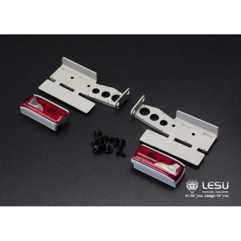 

In Stock 1/14 Controlled Toys Lesu Upgrade Car Accessories Rear Lights Mount For Tamiyaya Man Rc Tractor Truck Model