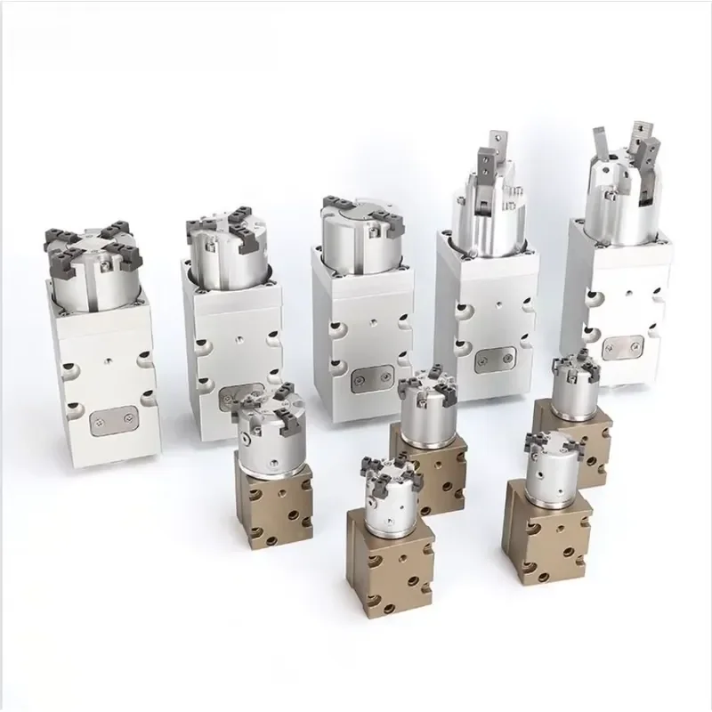 360-degree infinitely rotatable parallel capping gripper PCMRS bottle cap tightening cylinder