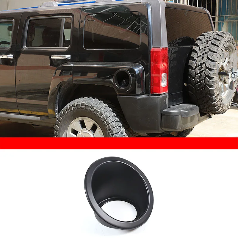 

For Hummer H3 2005 2006 2007 2008 2009 Car Fuel Gas Tank Cover ABS plastic Bezel Oil Cap Moulding Trim Car Parts