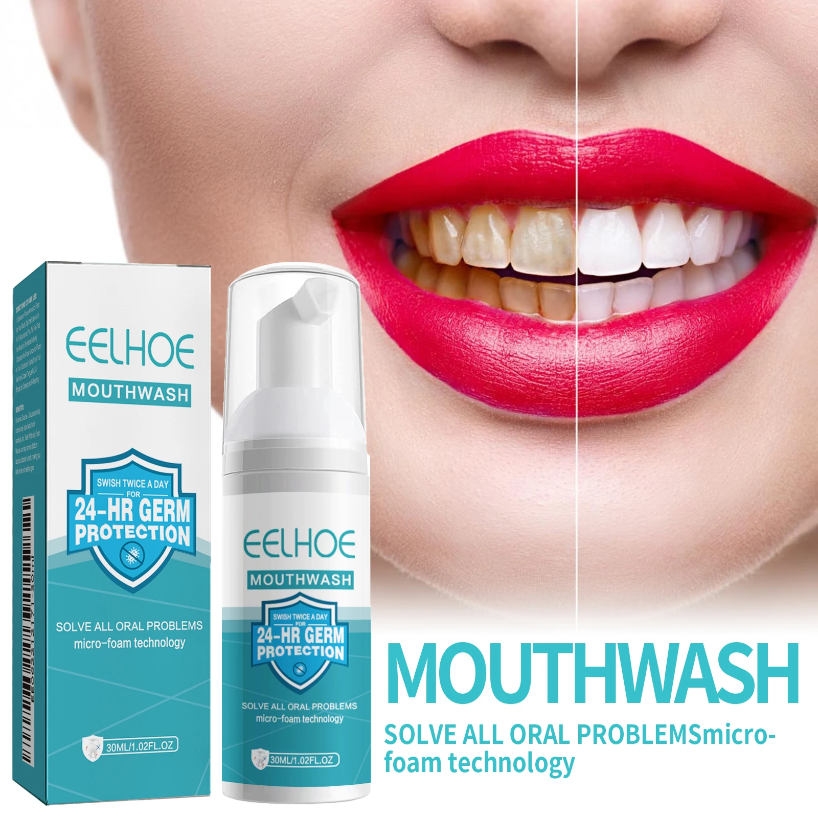 

Anti-tooth decay yellow tooth cleaning smoke stain tartar fresh breath press cleaning tooth 2025 winter special toothpaste