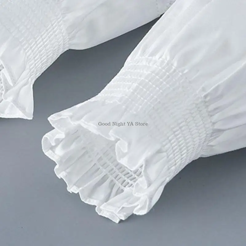 ข้อมือข้อมือเท็จฤดูใบไม้ร่วงเสื้อกันหนาวเสื้อแขนตกแต่งข้อมือข้อมือวูบวาบ