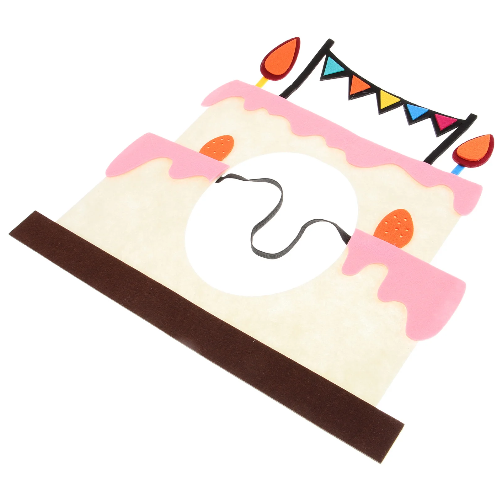 

Birthday Cake Headband Adorable Birthday Party Hats for Creative Photo Prop Dress Up Party Supplies Fun Festive Headdress