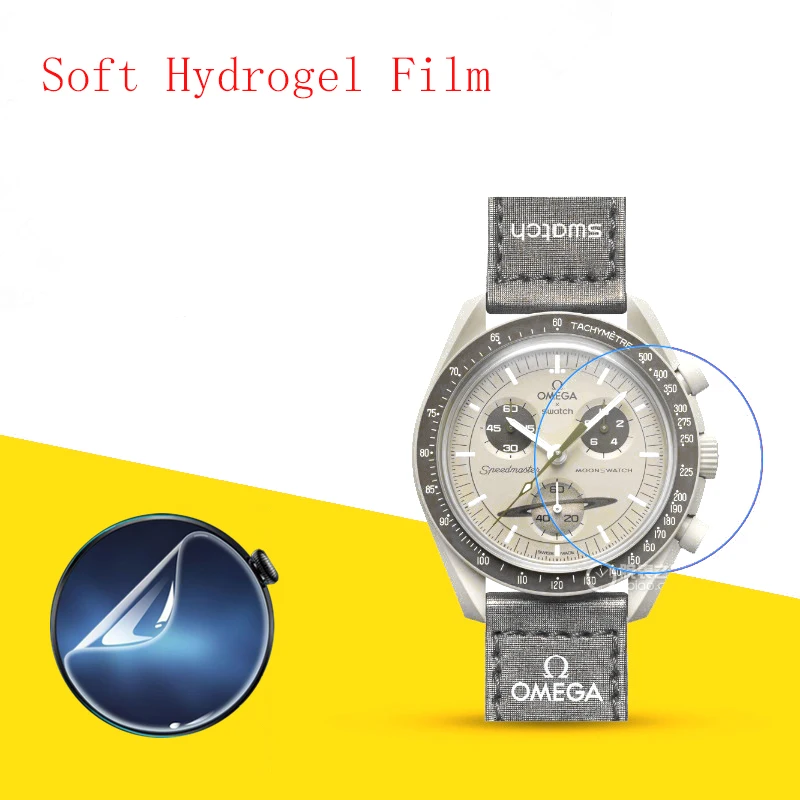 Soft Hydrogel Film Clear HD Transparent Protector Protective Guard watch for Bioceramic Bioceramic MoonSwatch SO33 10PCS