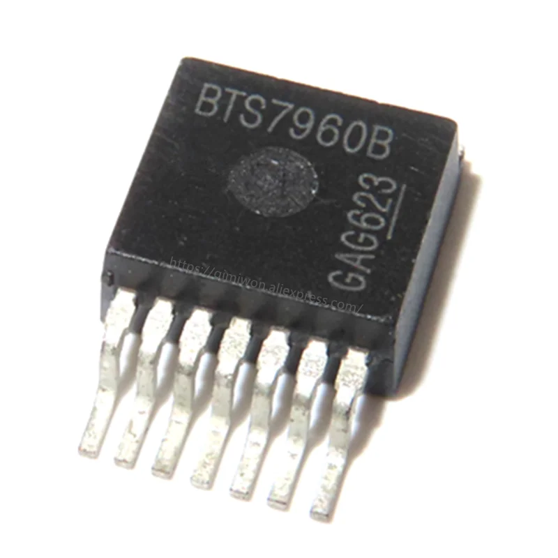 5PCS/LOT BTS7960B TO263-7 BTS7960 TO-263 Bridge motor driver IC Nwe Fine materials 100%quality