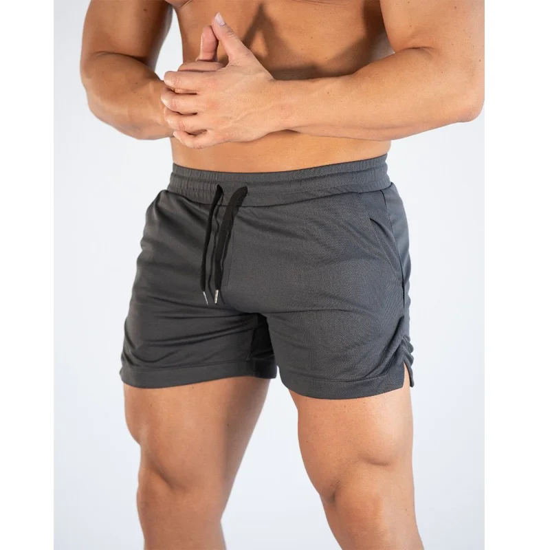 Pantalones cortos deportivos de verano para hombre, Shorts de malla para correr al aire libre, para la playa