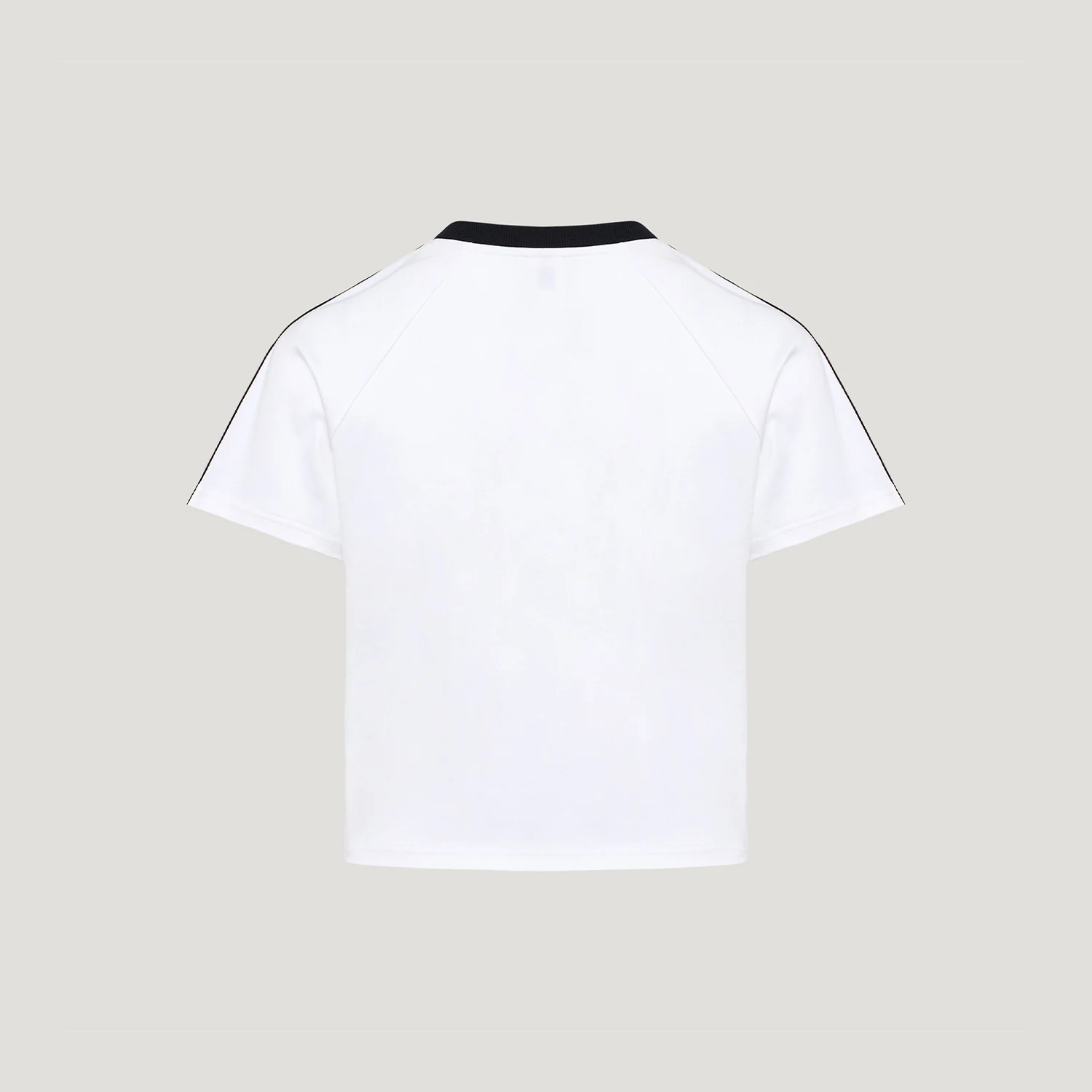 Adidas genuine clover women's short slim fit round neck skin friendly T-shirt KT7793