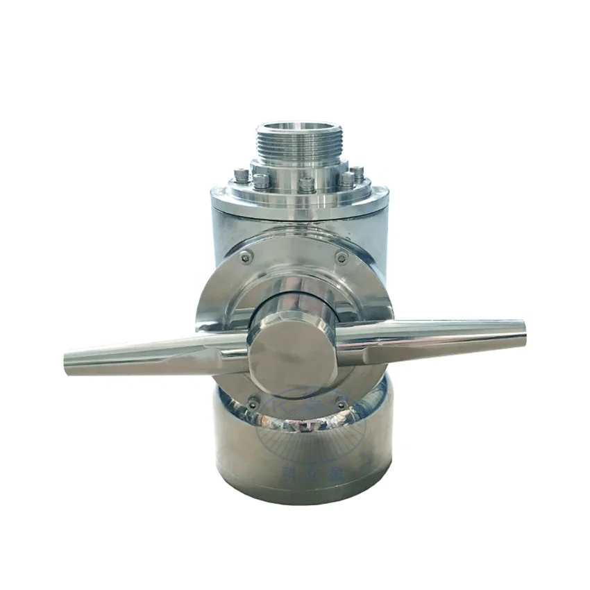1-1/2 Inch Automatic 3D Tank Cleaning Machine, Rotary Nozzle For Marine & Industrial Large Tank Washing