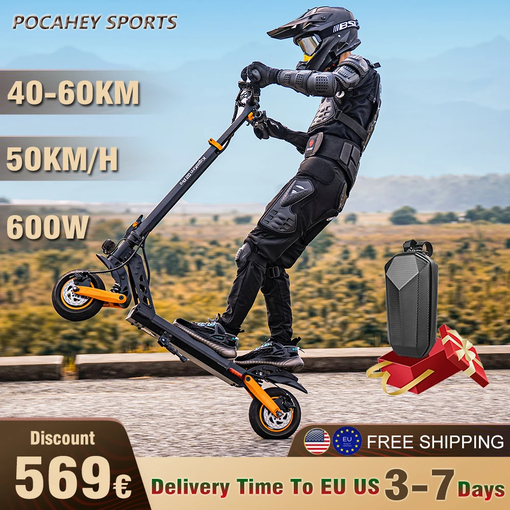 

G2 Pro 600W Folding Electric Scooter for Adults 48V 15Ah Battery 50 km/h Max Speed 55KM 9 inch Tires Off Road Electric Scooter