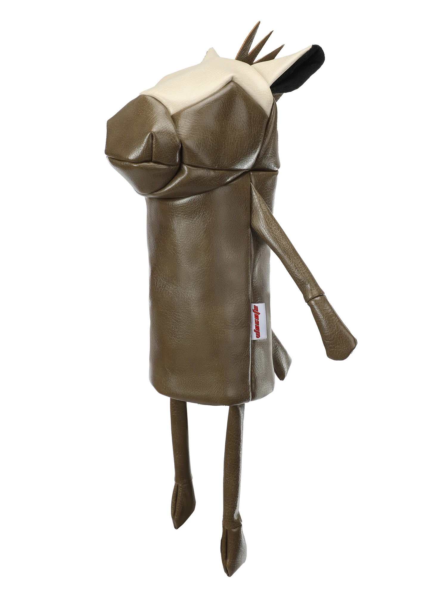 new-golf-club-head-cover-pu-leather-thickened-velvet-universal-driver-protection-case-cartoon-design-golf-sports-fan-supplies