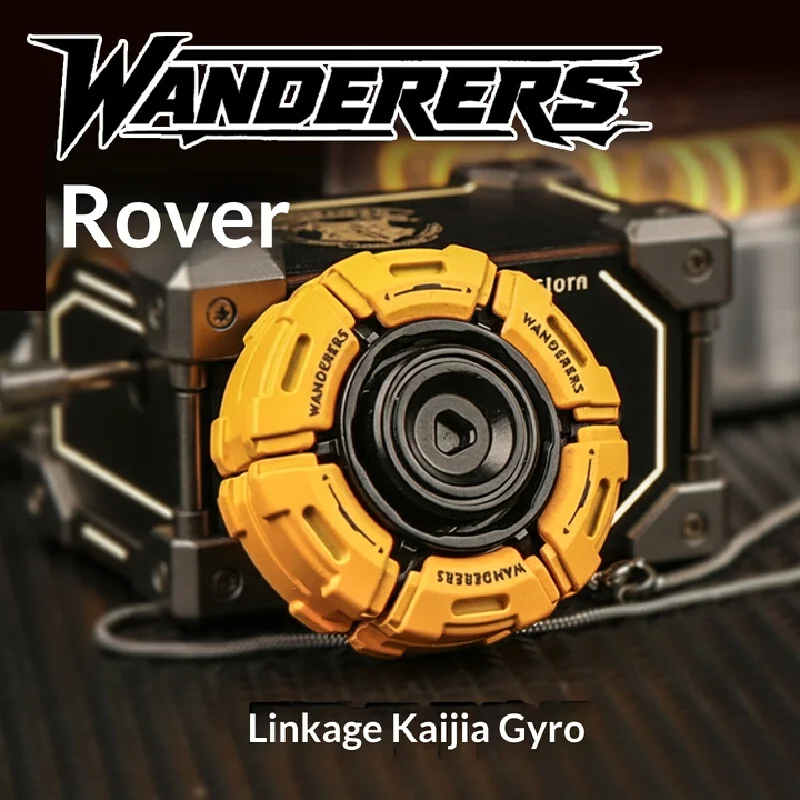 WANDERERS ฟิดเจ็ตสปินเนอร์โลหะแบบพับได้ DIY ของเล่นคลายเครียดสำหรับผู้ใหญ่และเด็ก ของเล่นแฟชั่น EDC