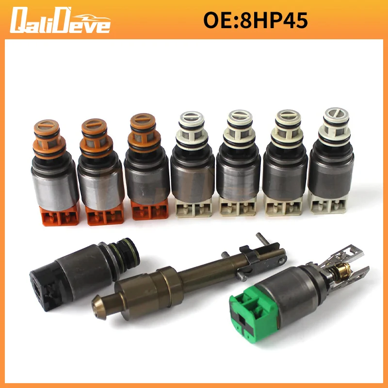 

9PCS 8HP45 8HP70 8HP90 Transmission Solenoid Kit 1087-298-388 for 8 Speed Mechatronics Transmission Solenoid Aftermarket Parts