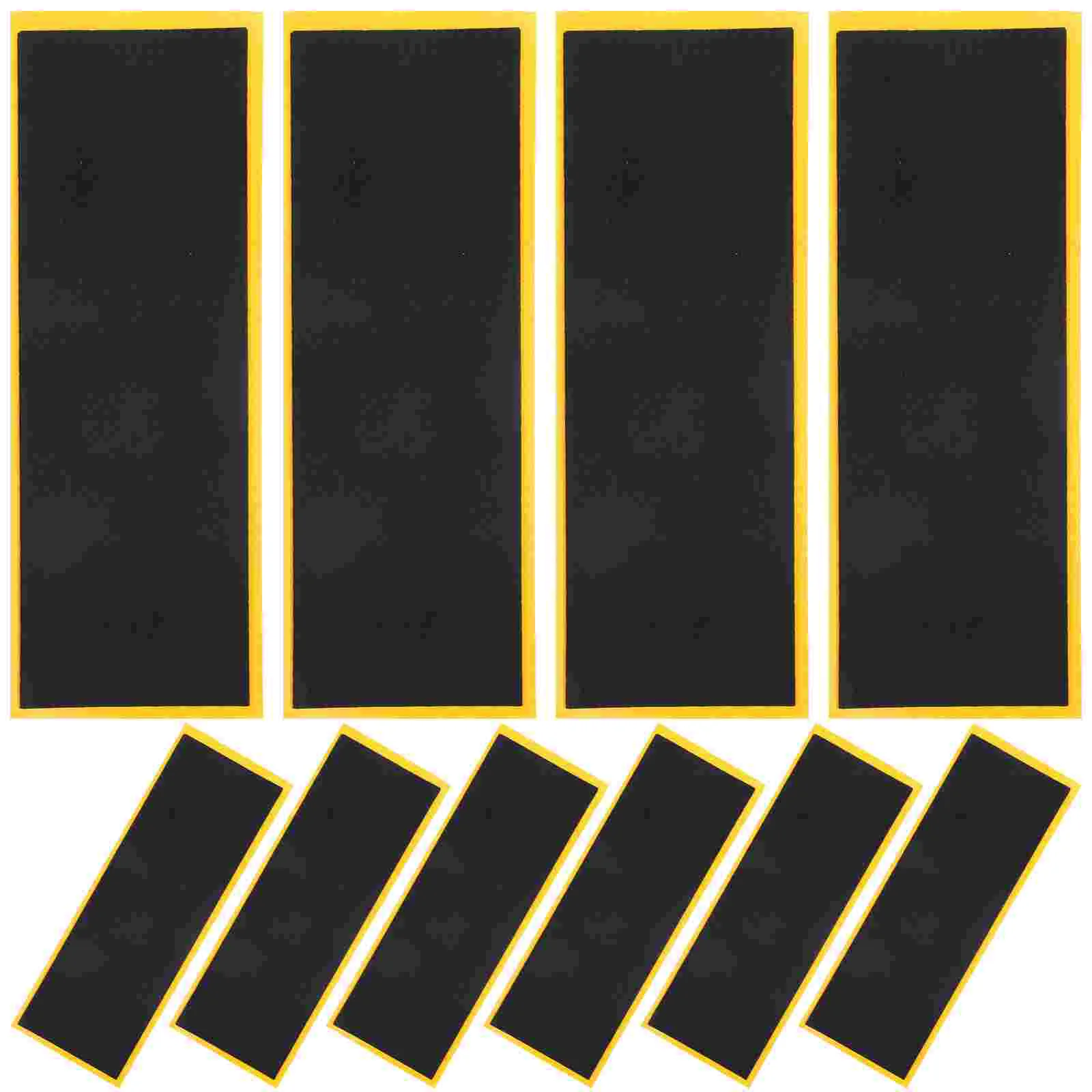 10 Stuks Vinger Skateboard Anti-Slip Pad Foam Tape Antislip Schuim Tapes Antislip Stickers Props Grip Voor toets