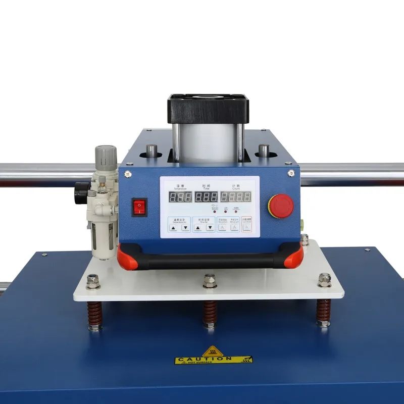 Xingyan Factory-máquina de prensado en caliente neumática, gran formato, 60x80cm, doble estación, impresión de camisetas, nueva condición