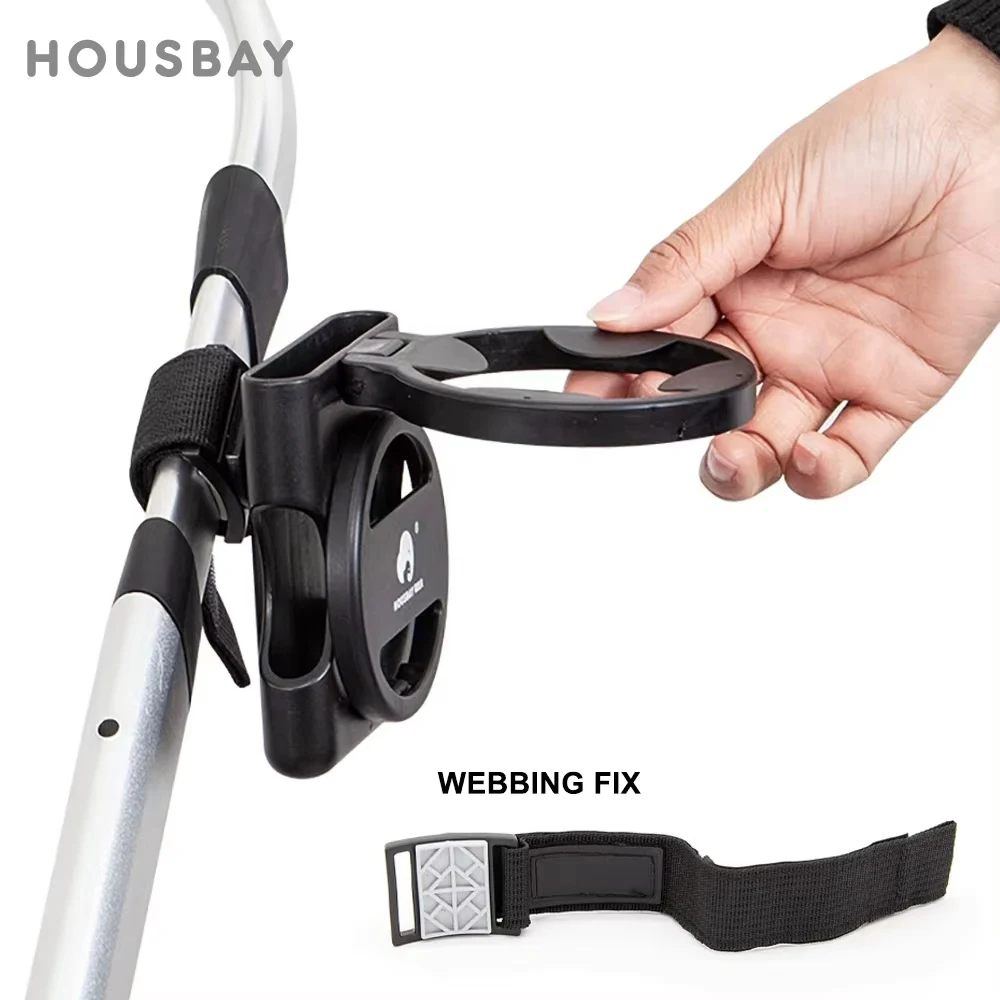 Baby Stroller Cup Holder Mobile Phone Holder Bottle Holder Universal Anti-Slip Accessories For Strollers For Outdoor Use