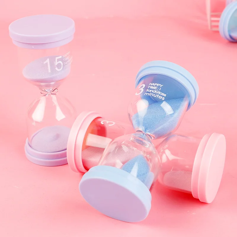 1Pcs Hourglass 1/3/5/10/15/30Minutes Hourglass Sand Watch Sandglass Sand Clock Children Kids Gift Sand Timer Hour Glass Home Dec