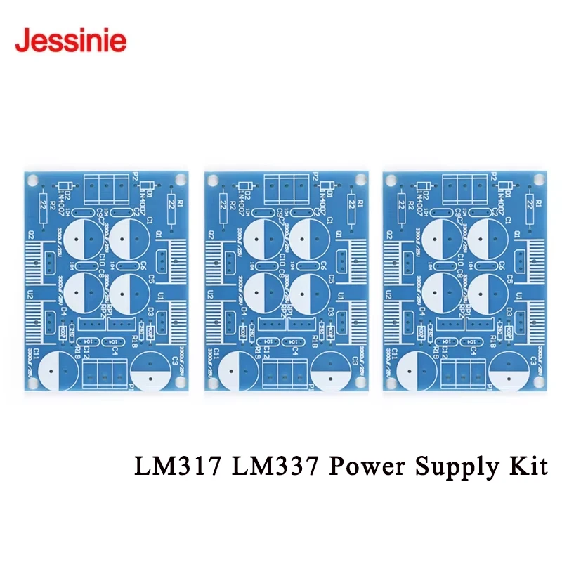 LM317/LM337 Adjustable DC Voltage Regulator DIY Electronics Components Power Supply Kit Educational Training