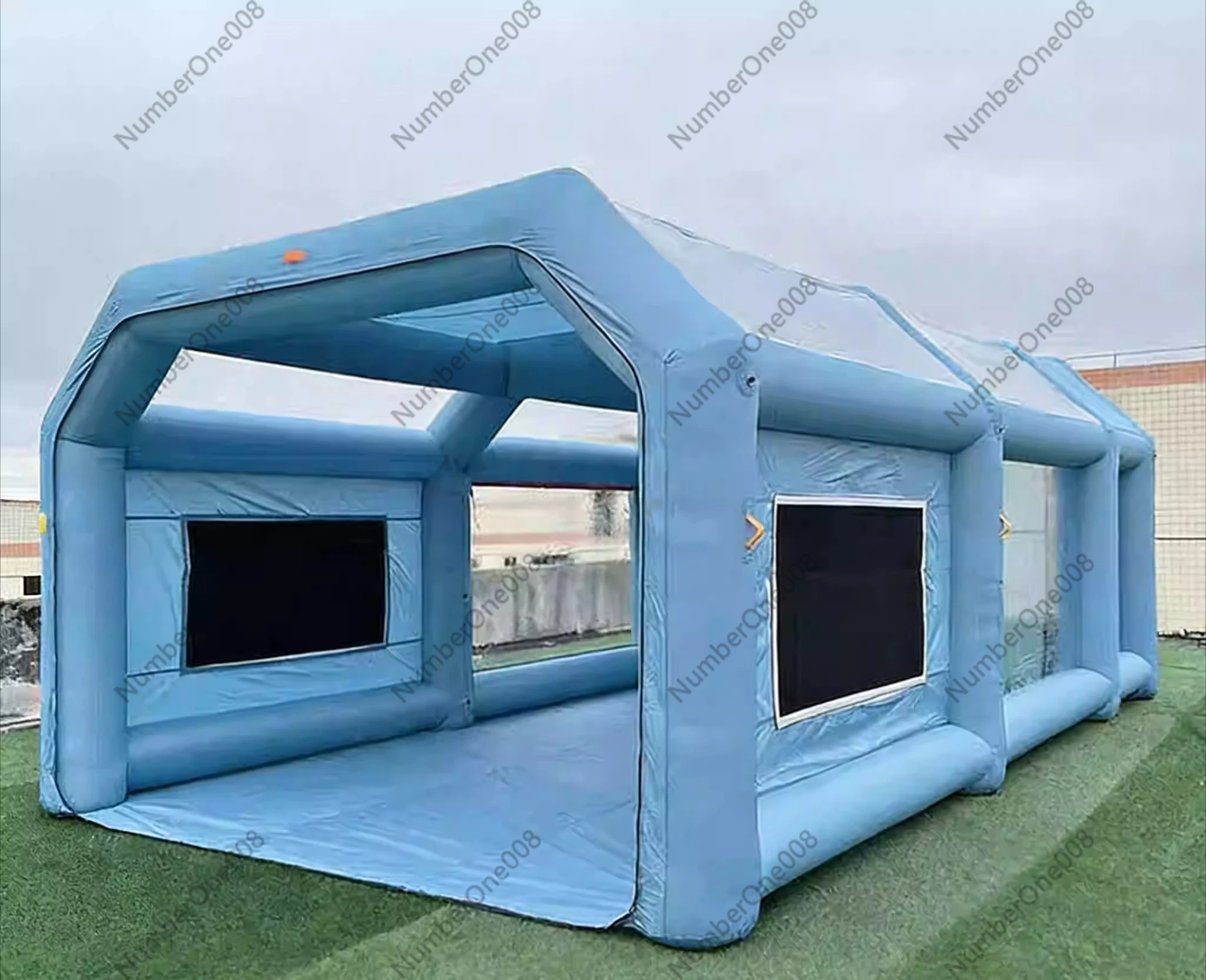 Inflatable Paint Booth with Blowers Inflatable Spray Booth Powerful Spray BoothCar Paint Tent Air Filter System