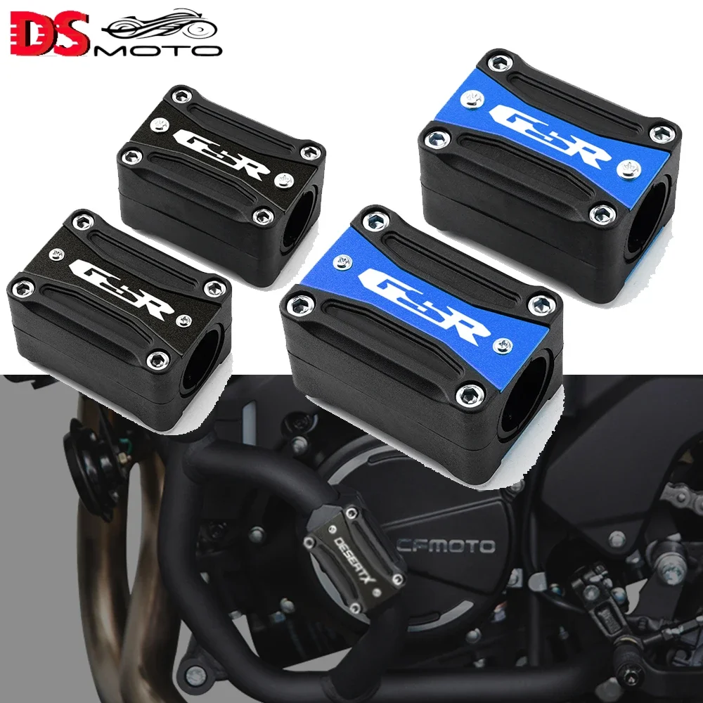 

For SUZUKI GSR 125 250 400 600 750 1000 2006- 2024 2025 22/25/28mm Universal Motorcycle Crash Bar Bumper Engine Guard Protection