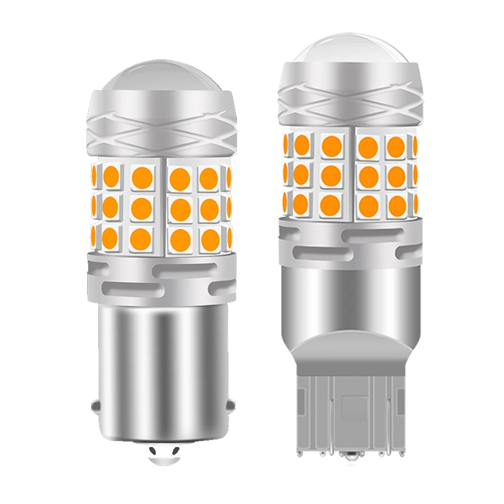

2x CANBUS Led 1156 7440 3156 3157 7443 P21W BA15S PY21W BAU15S BAY15D P21/5W W21W WY21W W21/5W T20 T25 Поворотники Янтарный