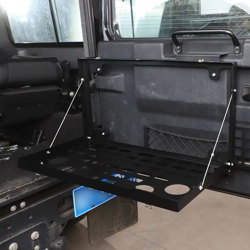 

Для Land Rover Defender 90 110 L663 2020-2024/2004-2019 алюминиевая многофункциональная стойка для хранения багажника, автозапчасти