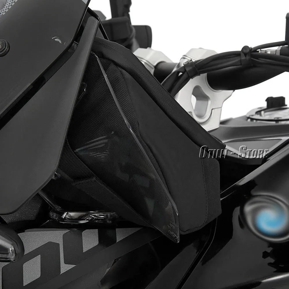 Nuevos accesorios para motocicleta, bolsas deflectoras de viento, Kit de bolsa de herramientas impermeable para parabrisas para BMW R1300GS R 1300 GS 2023 2024