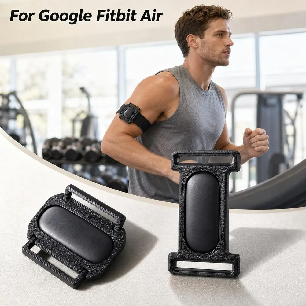 Bandadapter für Google Fitbit Air Dual Slot Armband-Konverterhalter, passend für 18–24 mm Armbänder, Fitness-Tracker-Zubehör