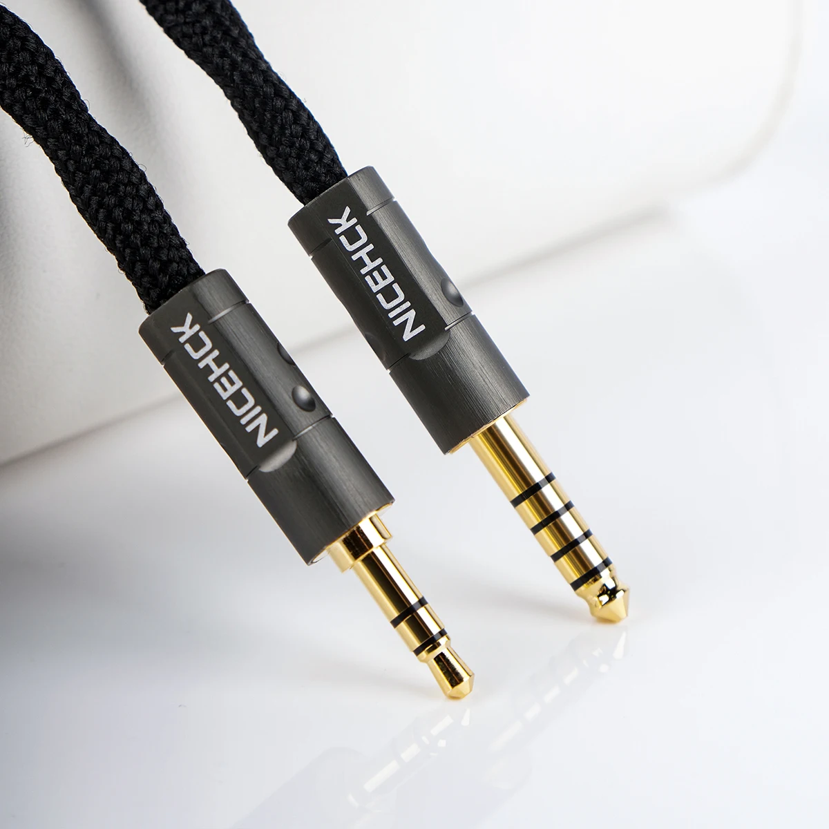 NICEHCK S77 In-ear Earbud Replace Wire 7N Thick Silver Plated OCC