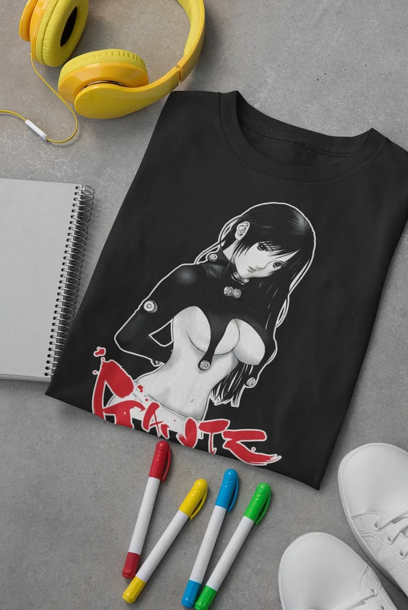 

Unisex Gantz: O Anime Woman T-Shirt, Manga Waifu Shirt