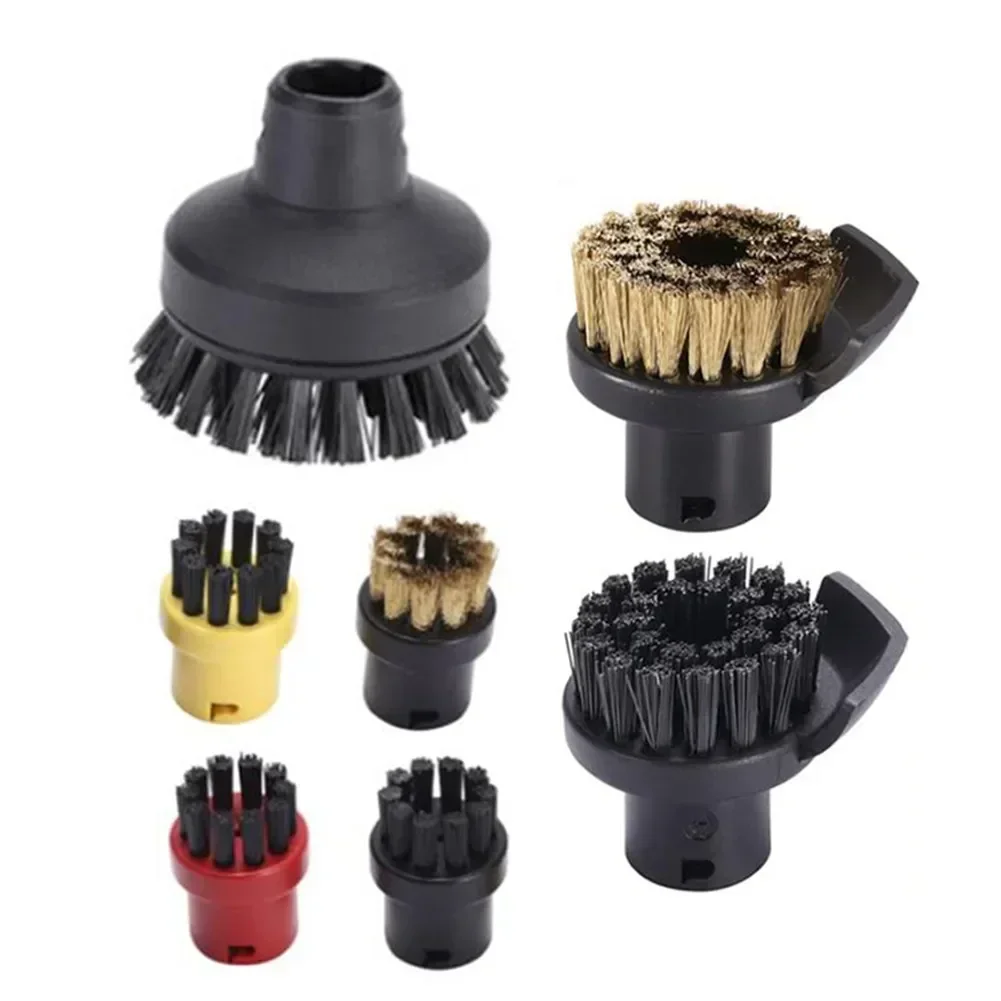 Round Brush For Karcher Steam Cleaner Point Jet Nozzle Complete Black SC Series Vacuum Cleaner Tools For Home