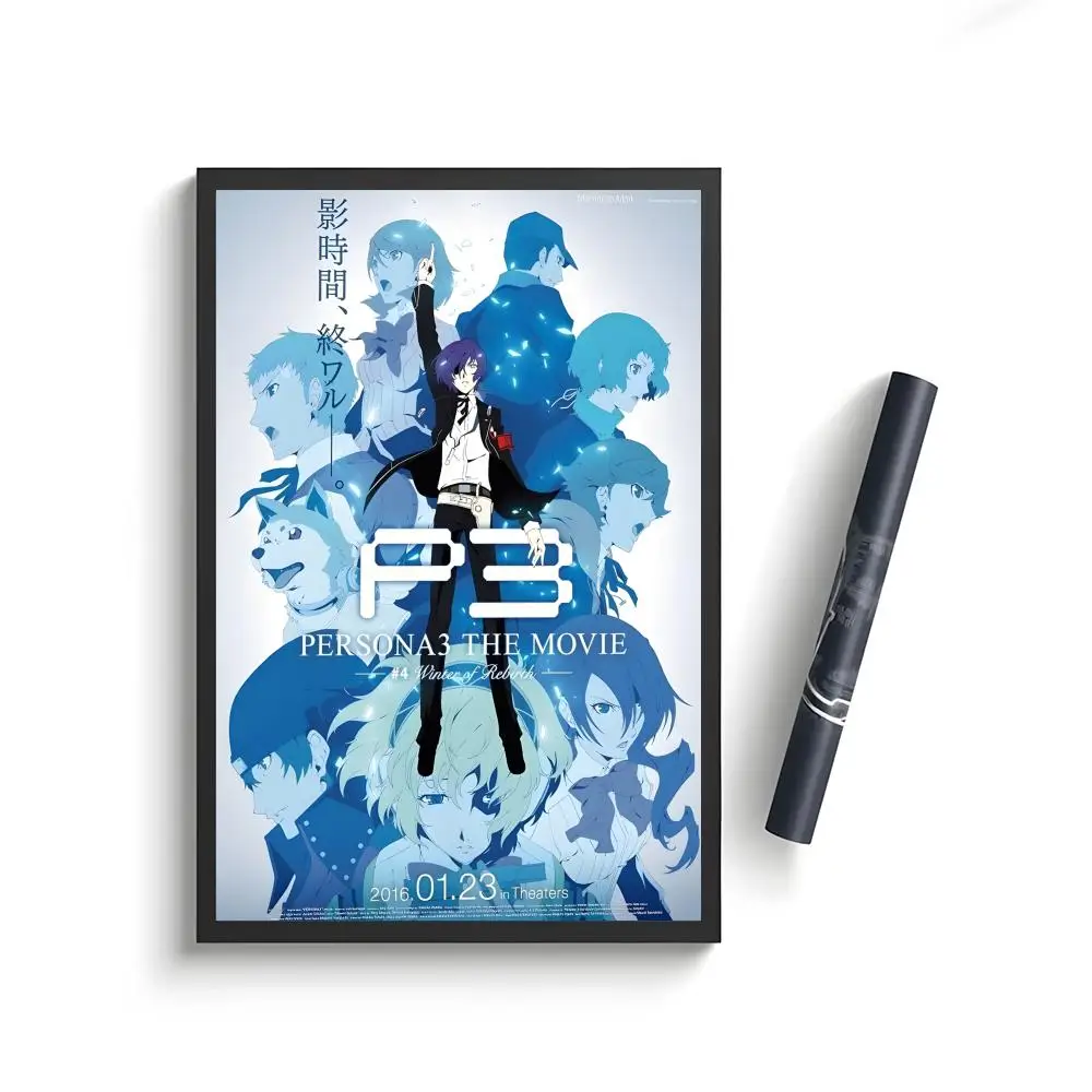 Game P-Persona 3 Reload Poster, Wandkunstdruck, geeignet für Wohnzimmer, Schlafzimmer, Bar, Salon, Heimdekoration, Geschenk – Detail 7