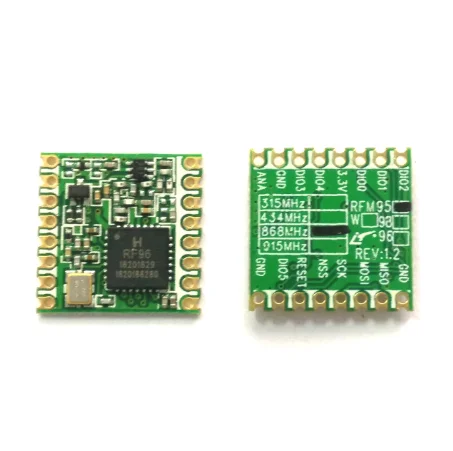 RFM95W RFM96Wwireless transceiver module  FCC / ROHS / ETSI / REACH Certificated Reel & Tape,LoRa Module.433/868/915mhz