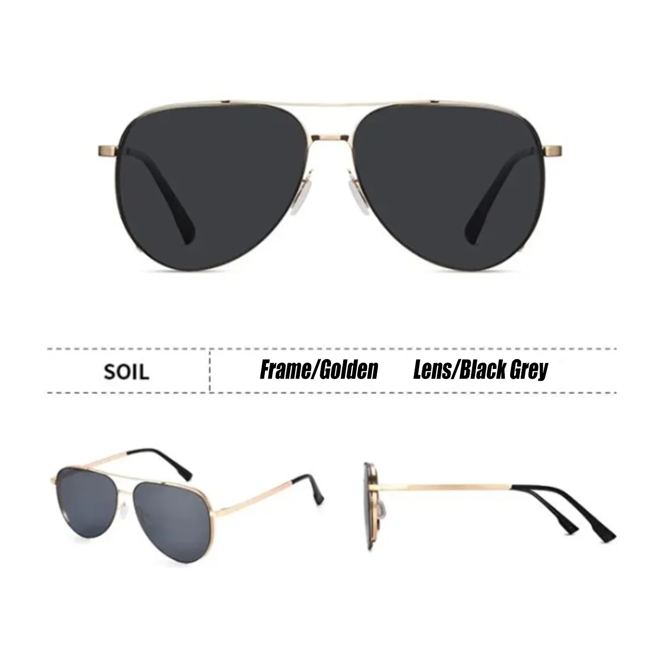 

Легкие поляризованные солнцезащитные очки Licbund - антибликовые, удобные для ежедневных поездок и занятий спортом на открытом воздухе