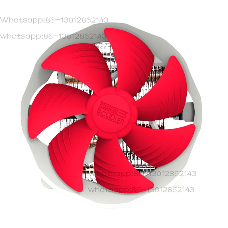 2026  NEW  Seven Star Ladybug V6 Smart Edition Down Press 4 Copper Tube CPU Radiator AM5/4 Fan 1700/115X